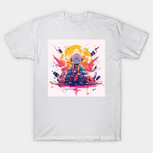 Mystical Doodle Meditator T-Shirt